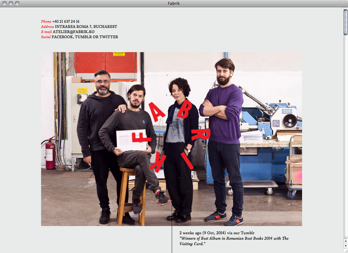 Atelier Fabrik website 1