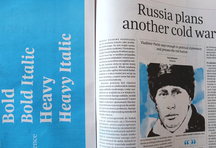 Newspaper Type Specimens 4