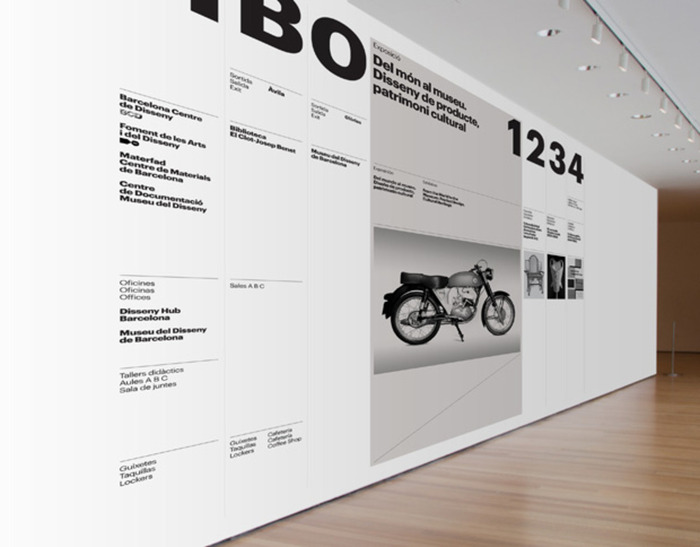 DHUB interior graphics