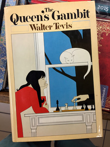 <cite>The Queen’s Gambit</cite> by Walter Tevis