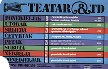 <span>Teatar &amp;TD logo and posters (1970–1973)</span>