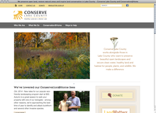 <cite>Conserve Lake County</cite> website
