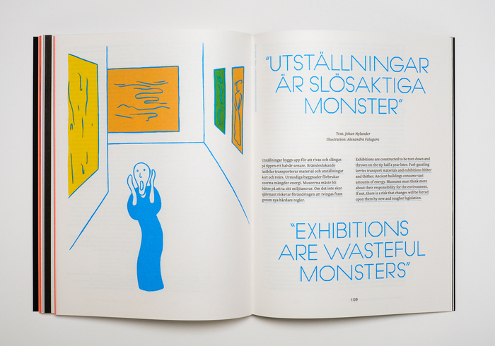 Avantesk by Tiago Balas, a reconstruction of Avant Garde&nbsp;paired with illustrations depicting Edvard Munch works.