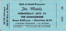 <cite>The Commodore</cite> tickets
