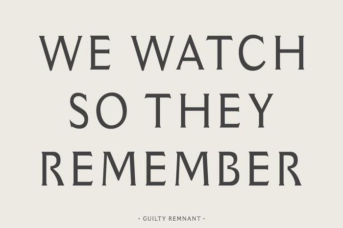 The Leftovers: Guilty Remnant posters and messages 5