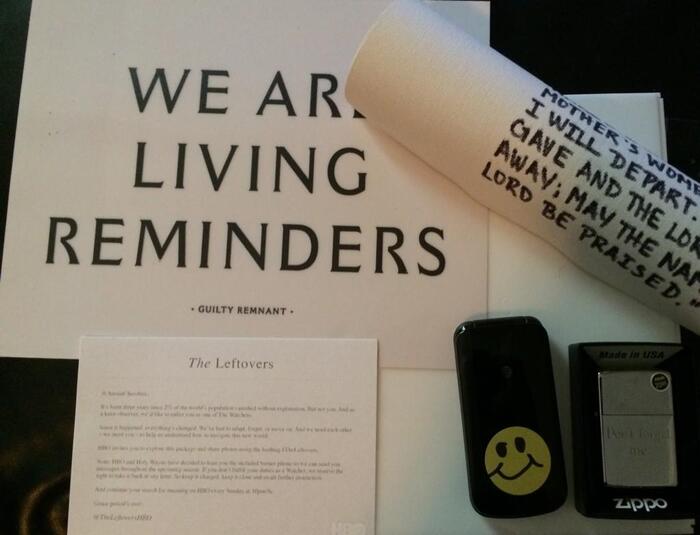 The Leftovers: Guilty Remnant posters and messages 8