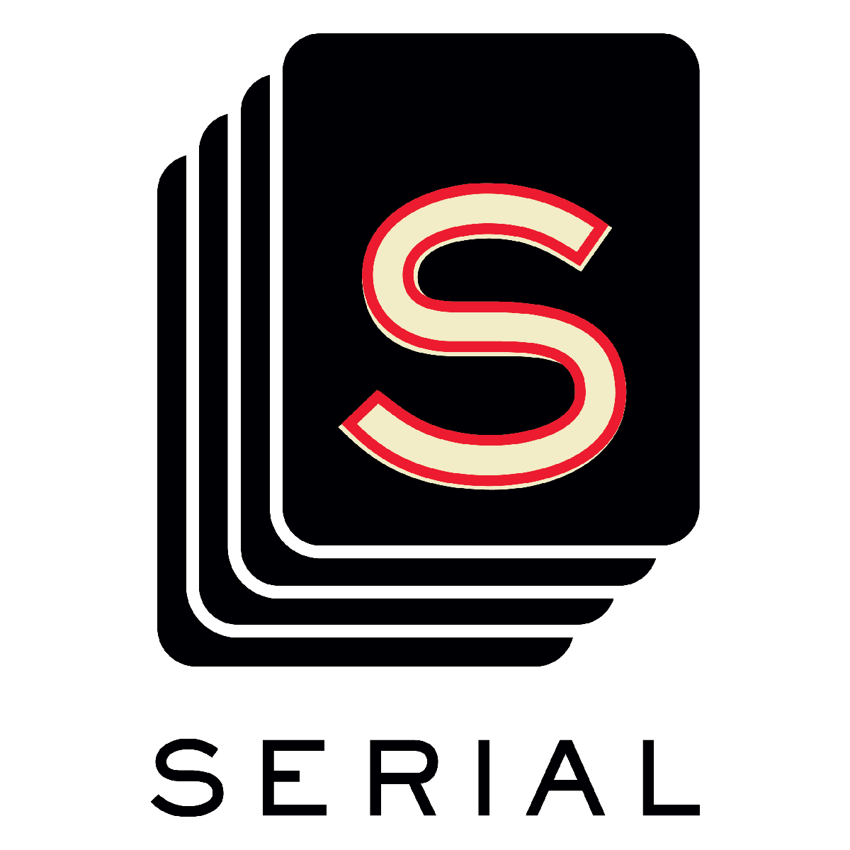 Serialised Logo Serial identity and website - Fonts In Use