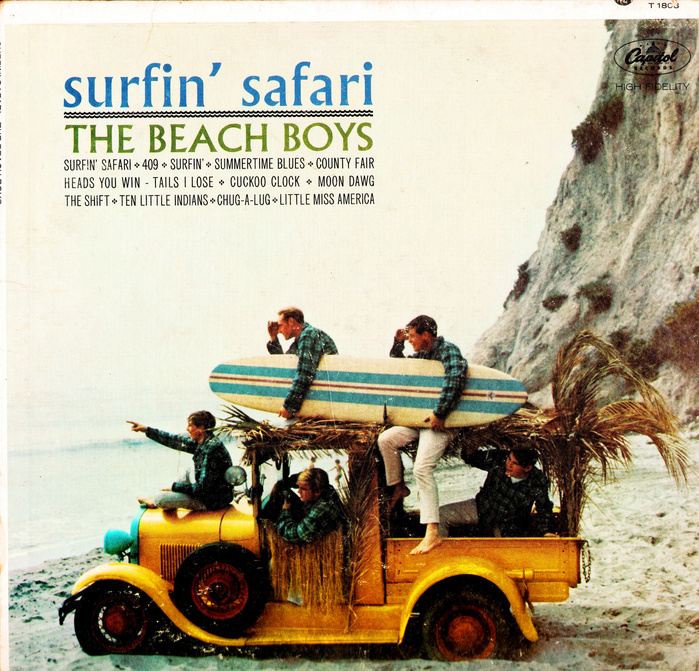 The Beach Boys – Surfin’ Safari album art