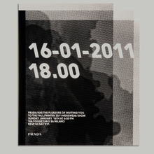 Prada show invitation