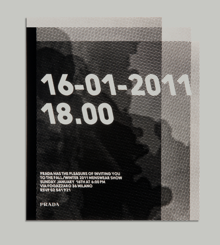 Prada show invitation 1