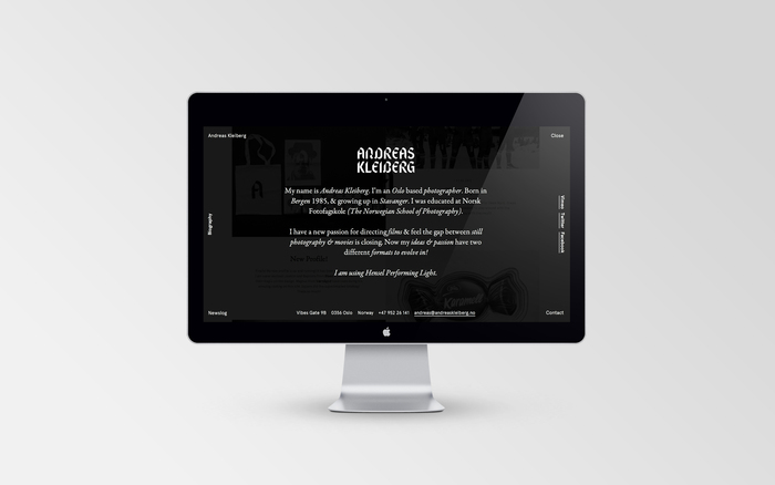 Andreas Kleiberg website 7