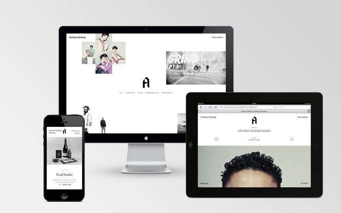 Andreas Kleiberg website 8