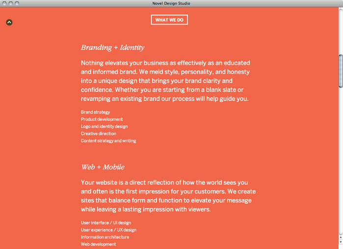 Novel website 2