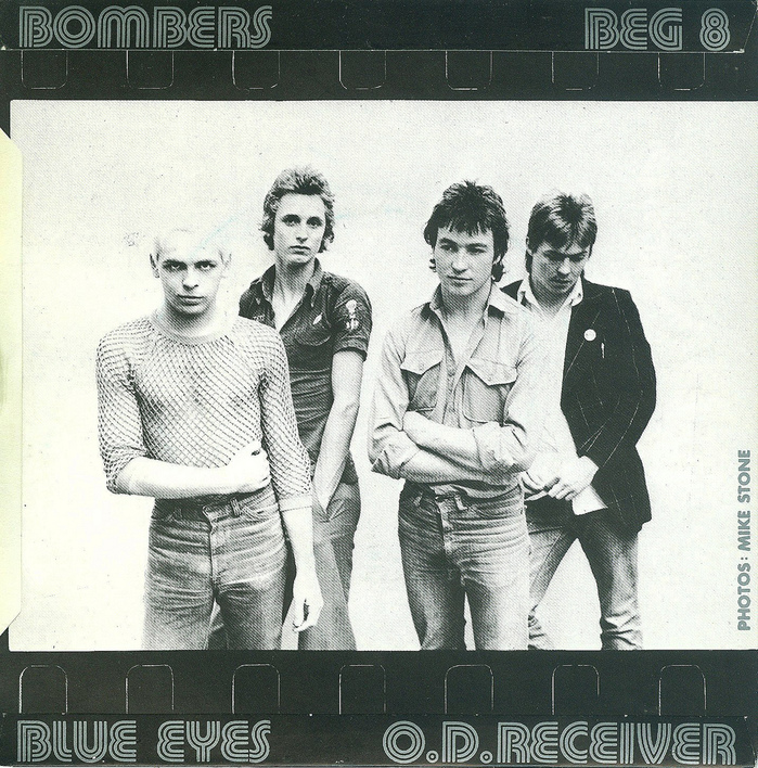 Tubeway Army – “Bombers” single cover 2