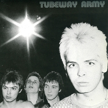 Tubeway Army – “Bombers” single cover