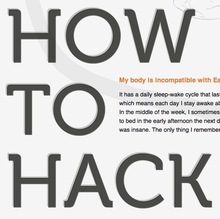 <i>How to hack your brain</i> website