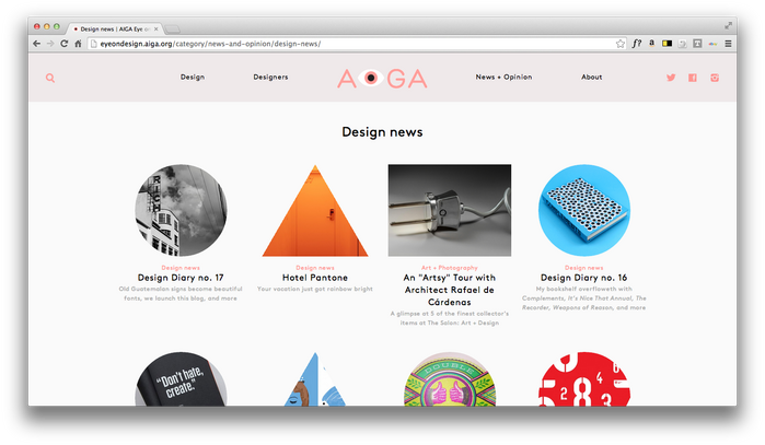 Eye On Design: AIGA Blog 2