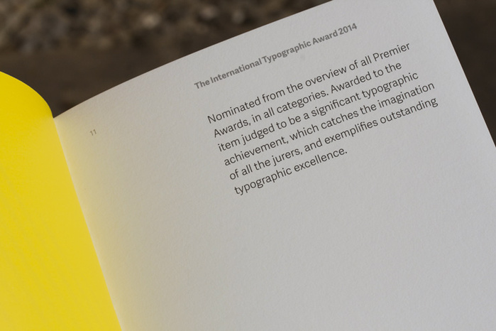 ISTD – 2014 International Typographic Awards catalogue 5