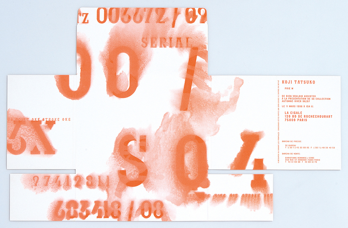 Koji Tatsuno: Show invitation 1