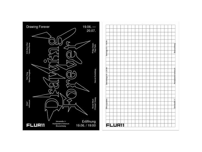 Drawing Forever exhibition poster 1