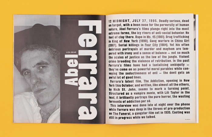 BOMB magazine (1995) 3