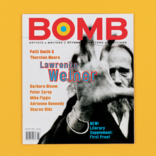 <cite>BOMB</cite> magazine (1995)