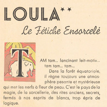 <cite>Loula – Le fétiche ensorcelé</cite>