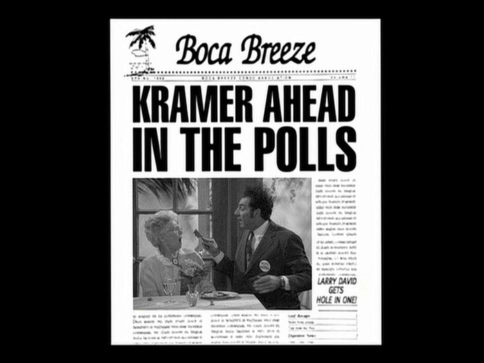 Boca Breeze newsletters in Seinfeld 1