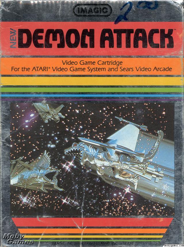 Imagic’s New Demon Attack video game 2