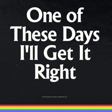 Solid Mas and Jim Guthrie – <cite>One of These Days I’ll Get It Right</cite> album art