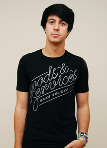 Make Believe clothing: Goods & Services t-shirt