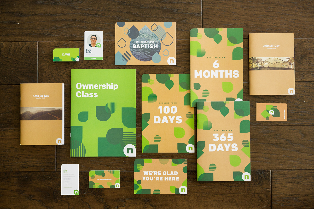 NewSpring Church rebrand - Fonts In Use