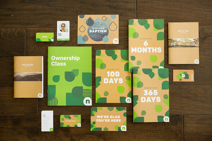 Colfax is the main typeface used throughout the brand. Starting with the mark and throughout all print collateral.