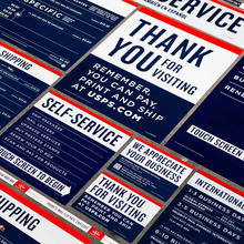USPS sign &amp; identity redesigns (2013)