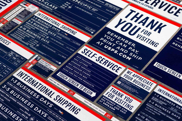 USPS sign &amp; identity redesigns (2013) 1