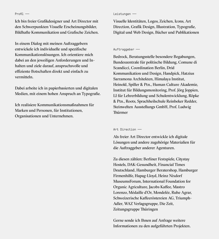 Jens Windolf – Grafikdesign und Art Direction 5