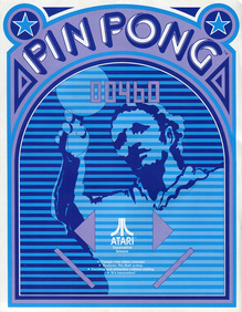 Atari Pin Pong flyer