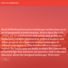 Reed Hilderbrand website