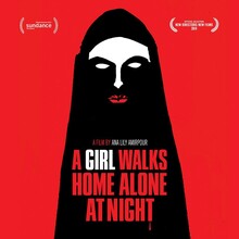 <cite>A Girl Walks Home Alone At Night</cite> poster