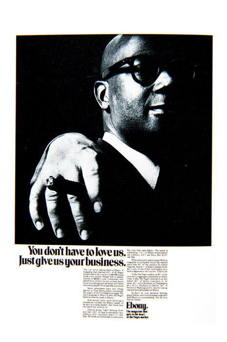 Ebony Magazine advertisement campaign 3