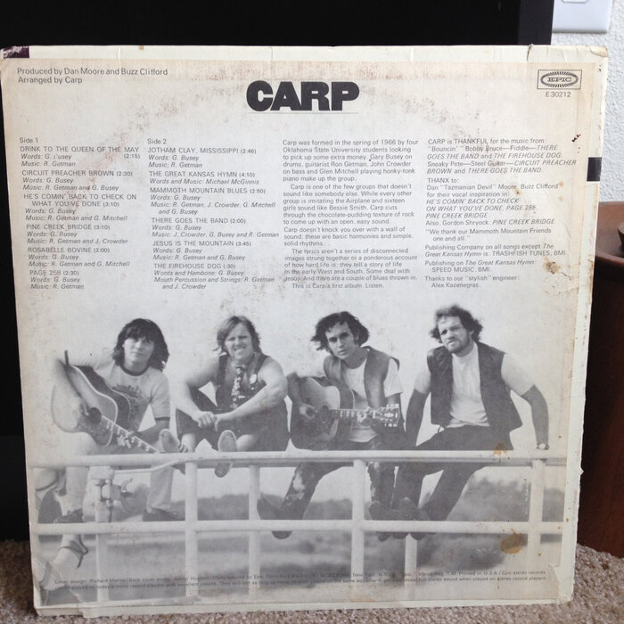 Carp – Carp album art 2