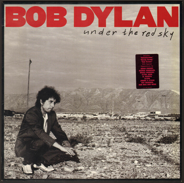 Bob Dylan – Under The Red Sky album art