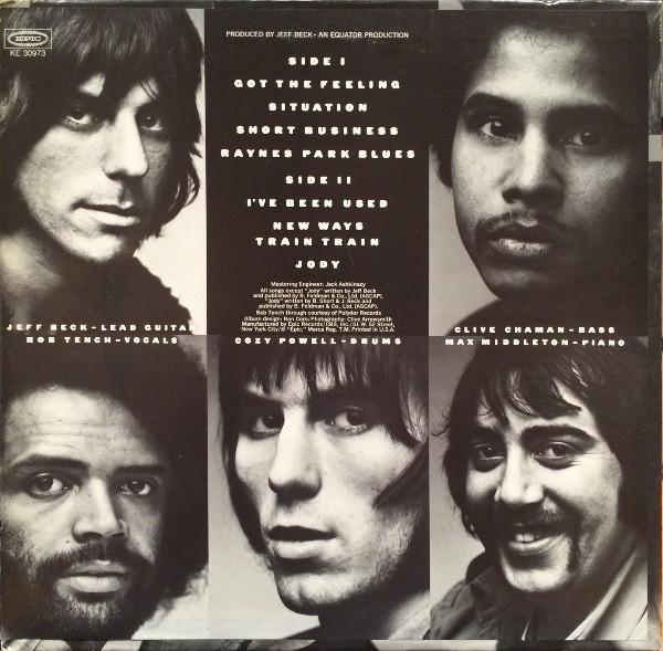 Jeff Beck Group – Rough And Ready album art 1