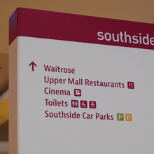 Southside Wandsworth wayfinding