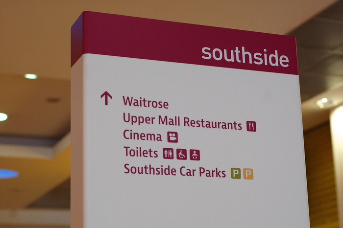 Southside Wandsworth wayfinding 1