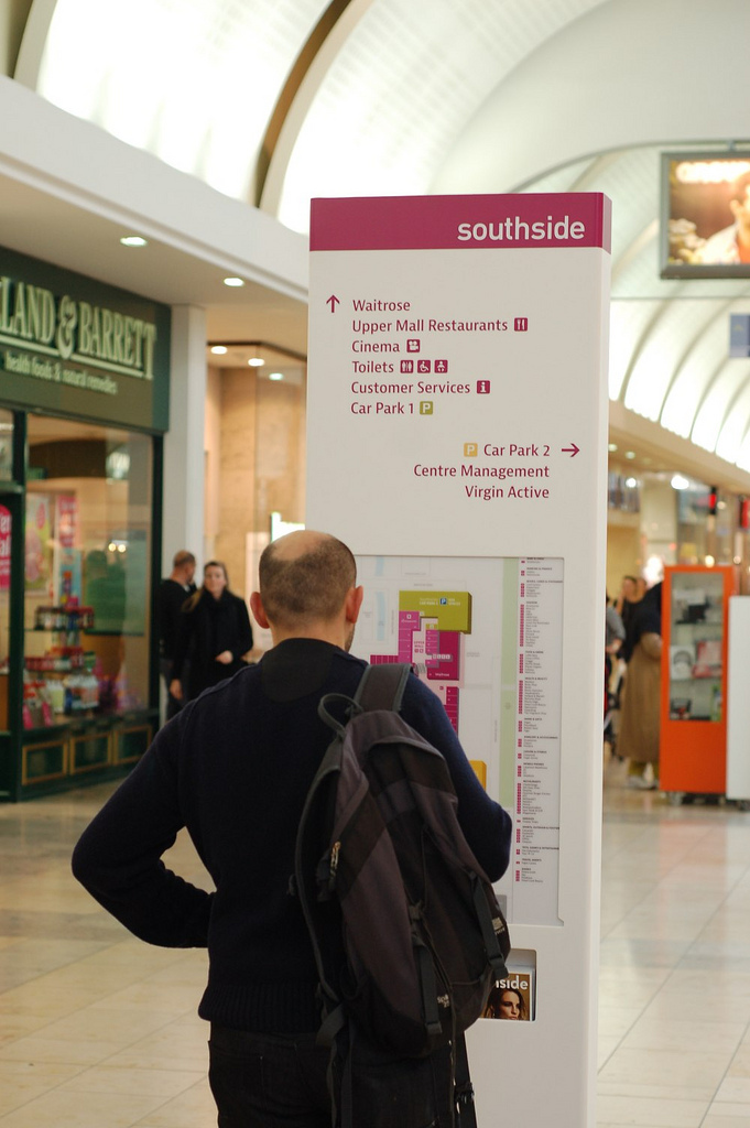 Southside Wandsworth wayfinding 2