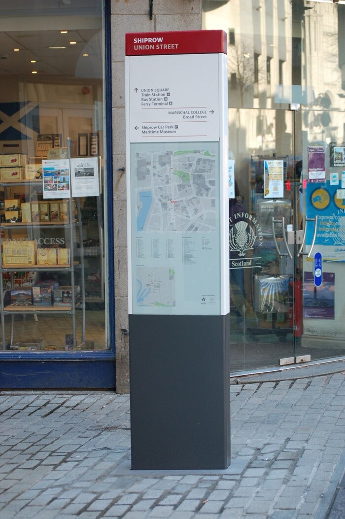 Aberdeen City Centre Wayfinding 4