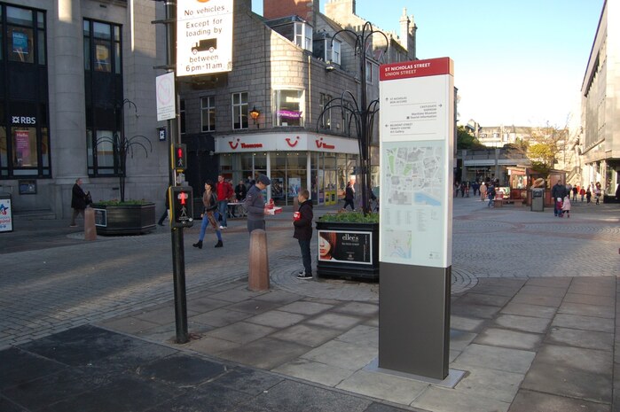 Aberdeen City Centre Wayfinding 5