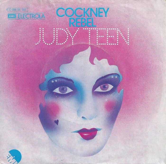 Cockney Rebel – “Judy Teen” German single cover