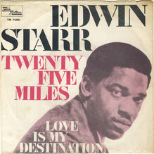 Edwin<span class="nbsp">&nbsp;</span>Starr – “Twentyfive Miles” German single cover